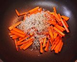 常備菜!人参とじゃこの味噌きんぴら作り方3写真