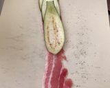 豚バラとナスの巻き巻き作り方1写真
