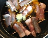 めんどくさがり屋のナスの煮浸し豚巻き作り方4写真