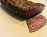 しっとりローストビーフ。ワサビとポン酢で作り方5写真