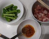 鶏モモとしし唐　甘味噌炒め作り方1写真