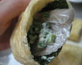 ◇黒はんぺんの油揚げ包み◇作り方2写真