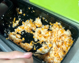 蓮根のはさみ揚げ。肉使わないハンバーグ風作り方2写真