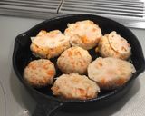 蓮根のはさみ揚げ。肉使わないハンバーグ風作り方5写真