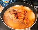 夏もうまいよ鶏肉と大根とネギのトロトロ煮作り方7写真