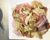 チキンと夏野菜のアーリオオーリオ作り方2写真