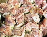 チキンと夏野菜のアーリオオーリオ作り方4写真