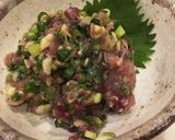 オニアジ刺身&なめろう作り方5写真