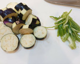 茄子と玉ねぎとピーマンの南蛮漬け作り方1写真