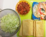 糖質制限 キャベツとチーズの油揚げ包み作り方1写真