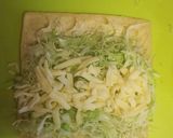 糖質制限 キャベツとチーズの油揚げ包み作り方4写真