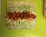 糖質制限 キャベツとチーズの油揚げ包み作り方5写真