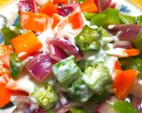 甘酢漬け彩り野菜◎ヨーグルトでコブサラダ作り方6写真