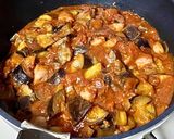 茄子とウインナーのバジルトマト煮込み作り方6写真