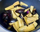 田楽風*茄子とピーマンの味噌炒め作り方3写真
