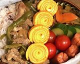 自分弁当・チンジャオ丼作り方3写真