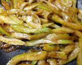 セロリの生姜焼き　簡単一品料理作り方5写真