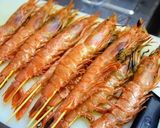 豪華で旨味たっぷり香ばしい赤海老の塩焼き作り方4写真