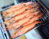 豪華で旨味たっぷり香ばしい赤海老の塩焼き作り方6写真