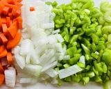 挽肉入トマトスープ♡ちょっぴりメキシカン作り方1写真