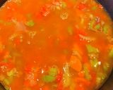 挽肉入トマトスープ♡ちょっぴりメキシカン作り方5写真