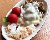 なすとピーマンの味噌チーズ焼き作り方5写真