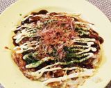 ☆簡単！山芋と豆腐でふわふわお好み焼き☆作り方8写真