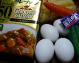 わ!(和)きんちゃく玉子カレー。゚☆作り方1写真