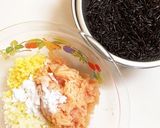 生姜鶏団子のひじき煮作り方1写真