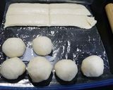 簡単!あん食パン☆ちぎりパン作り方5写真