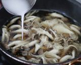 ふわふわ卵ときのこのめんつゆバター餡作り方2写真
