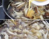 ふわふわ卵ときのこのめんつゆバター餡作り方3写真
