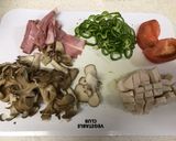 玉子のチャンプルー風塩パスタ作り方1写真