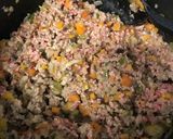 野菜たっぷりミートソース&取り分け離乳食作り方3写真