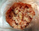 ☆胸肉でもしっとり！簡単！鶏マヨそぼろ丼作り方1写真