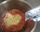 マルちゃん正麺旨塩味のトマトラーメン作り方3写真