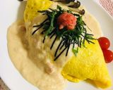 絶品♡明太子クリームオムライス作り方12写真