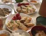 チャプチェをアレンジ春巻き作り方7写真