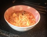 マルちゃん正麺旨塩味のトマトラーメン作り方6写真