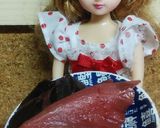 リカちゃん♡まぐろのたたき(滑らか)作り方1写真