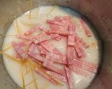 ホットクック で パスタ カルボナーラ作り方2写真
