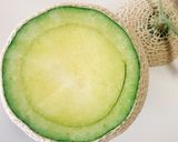 ヘルシー鮮やか☆丸ごとメロンケーキ作り方1写真