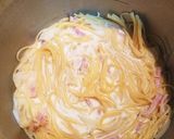 ホットクック で パスタ カルボナーラ作り方4写真