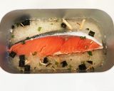 簡単　メスティンで作るシャケご飯作り方3写真