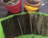 #胆汁酸ダイエット もち麦、杜仲茶、海苔作り方9写真