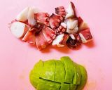タコアボカド丼〜作り方2写真