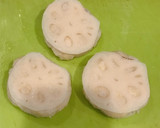 肉なし、すりおろし蓮根とチーズのはさみ焼作り方4写真