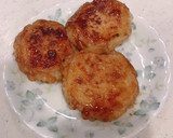 肉なし、すりおろし蓮根とチーズのはさみ焼作り方7写真