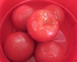 レンジ用圧力鍋で、トマトのコンポート作り方2写真
