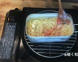 キャンプ　メスティン　明太クリームパスタ作り方24写真